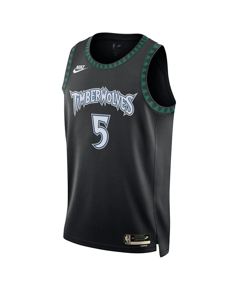 Nike Men's and Women's Anthony Edwards Black Minnesota Timberwolves Swingman Jersey