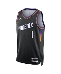 Jordan Men's and Women's Devin Booker Black Phoenix Suns Swingman Jersey