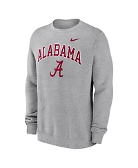 Nike Men's Gray Alabama Crimson Tide Arch Pullover Sweatshirt