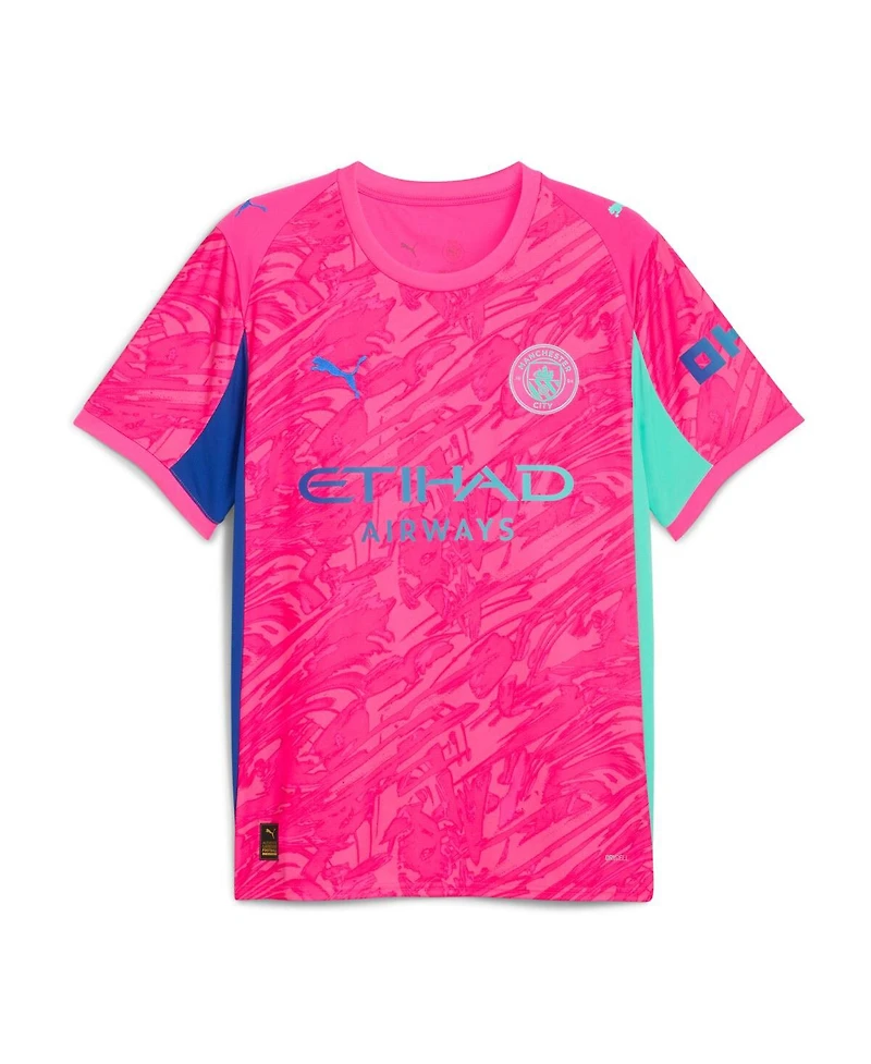 Puma Men's Pink Manchester City 2025/26 Replica Goalkeeper Jersey