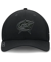 Fanatics Men's Black Columbus Blue Jackets Authentic Pro Road Flex Hat