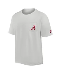 Nike Men's Gray Alabama Crimson Tide Legacy 2-Hit Max90 Pocket T-Shirt