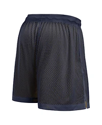 Jordan Men's Navy/Maize Michigan Wolverines Courtside Standard Issue Dri-fit Reversible Shorts