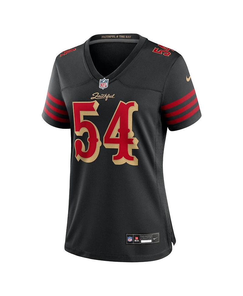 Nike Women's Fred Warner Black San Francisco 49ers 2025 Rivalries Collection Game Jersey