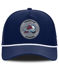 Fanatics Men's Navy Colorado Avalanche Authentic Pro Rink Adjustable Hat
