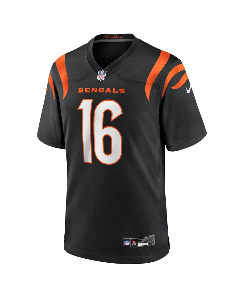 Nike Men's Joe Flacco Black Cincinnati Bengals Team Game Jersey