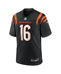 Nike Men's Joe Flacco Black Cincinnati Bengals Team Game Jersey