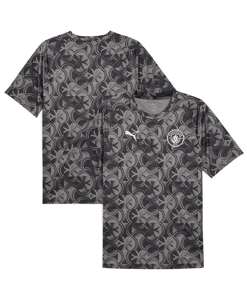 Puma Men's Black Manchester City 2025/26 Pre-Match Training Jersey