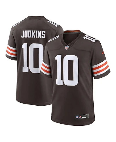 Nike Men's Quinshon Judkins Brown Cleveland Browns 2025 Nfl Draft Game Jersey