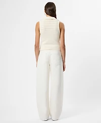 French Connection Women's Nellis Open Stripe Sweater Top