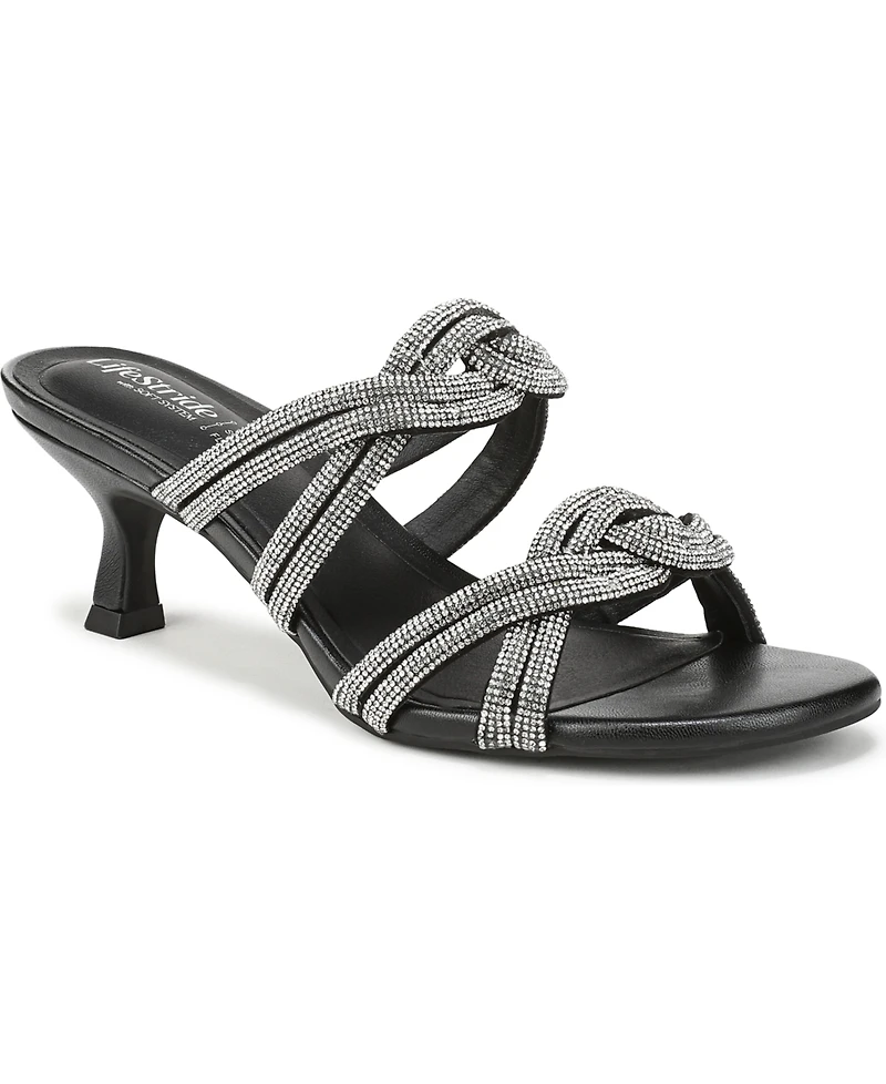LifeStride Women's Night-Out Slide Sandals