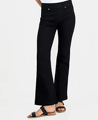 Style & Co Petite Pull-On Shaping High-Rise Bootcut Jeans, Macy's Exclusive