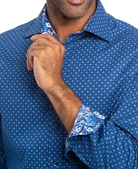 Nick Graham Men's Quad Circles Modern Fit Shirt