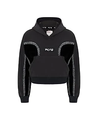 Pcfg Women's Cotton Panelled Hoodie