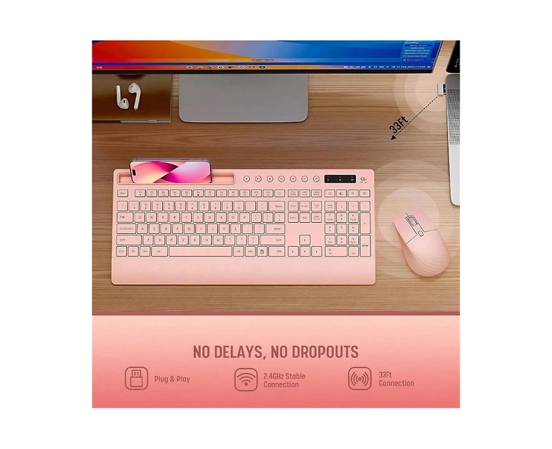 risokeys Wireless Keyboard and Mouse Combo