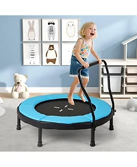 Sugift 40 Inch Trampoline for Kids Indoor Outdoor Fitness