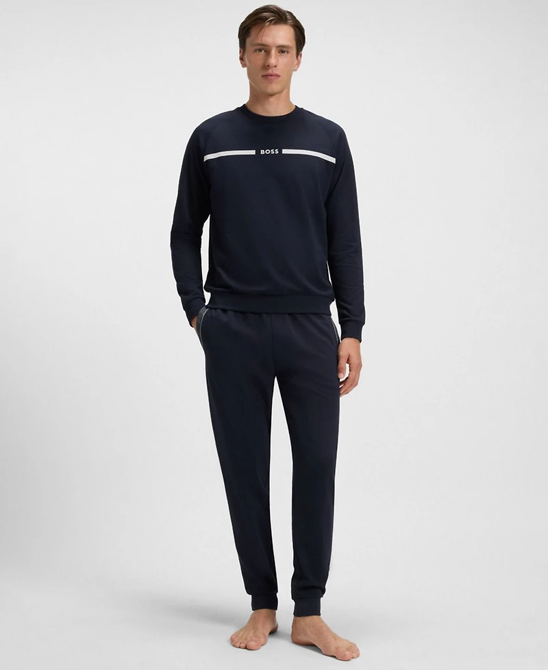 Boss Men's Authentic Long-Sleeve Crewneck Sweatshirt