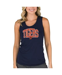 Concepts Sport Women's Navy Detroit Tigers Marathon Racerback Tank Top