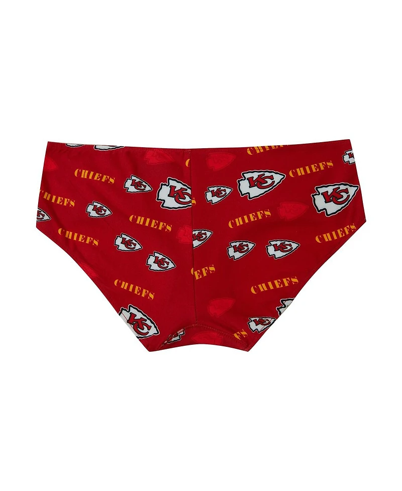 Concepts Sport Women's Red Kansas City Chiefs Mosaic Allover Print Knit Panty