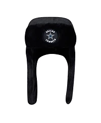 New Era Men's Black Dallas Cowboys Quilted Trapper Hat