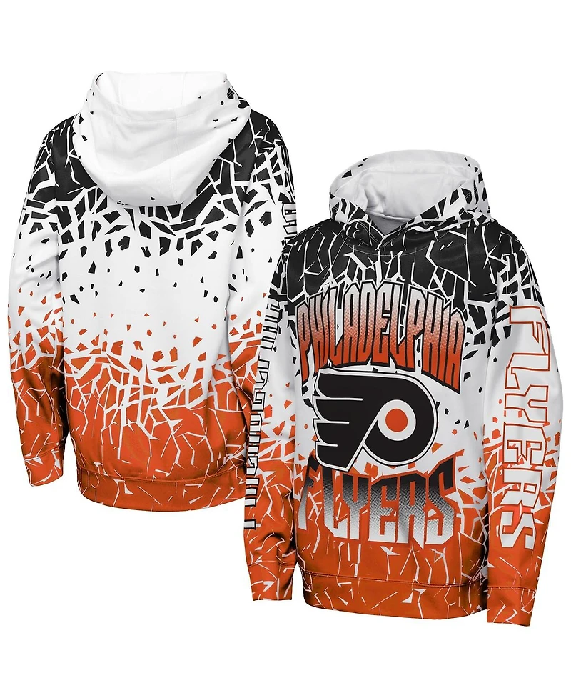 Outerstuff Big Boys and Girls Orange Philadelphia Flyers Frozen Frenzy Hoodie