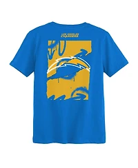 Outerstuff Preschool Powder Blue Los Angeles Chargers Posterize T-Shirt