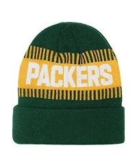 Outerstuff Big Boys and Girls Green Bay Packers Bright Lights Cuffed Knit Hat