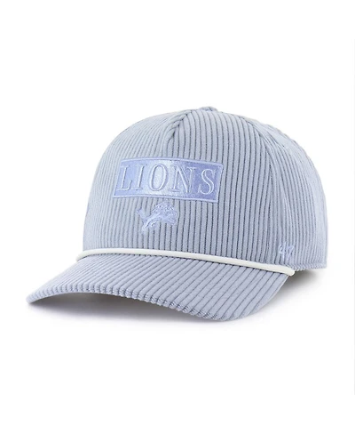 '47 Brand Women's Light Blue Detroit Lions Mellow Corduroy Hitch Adjustable Hat