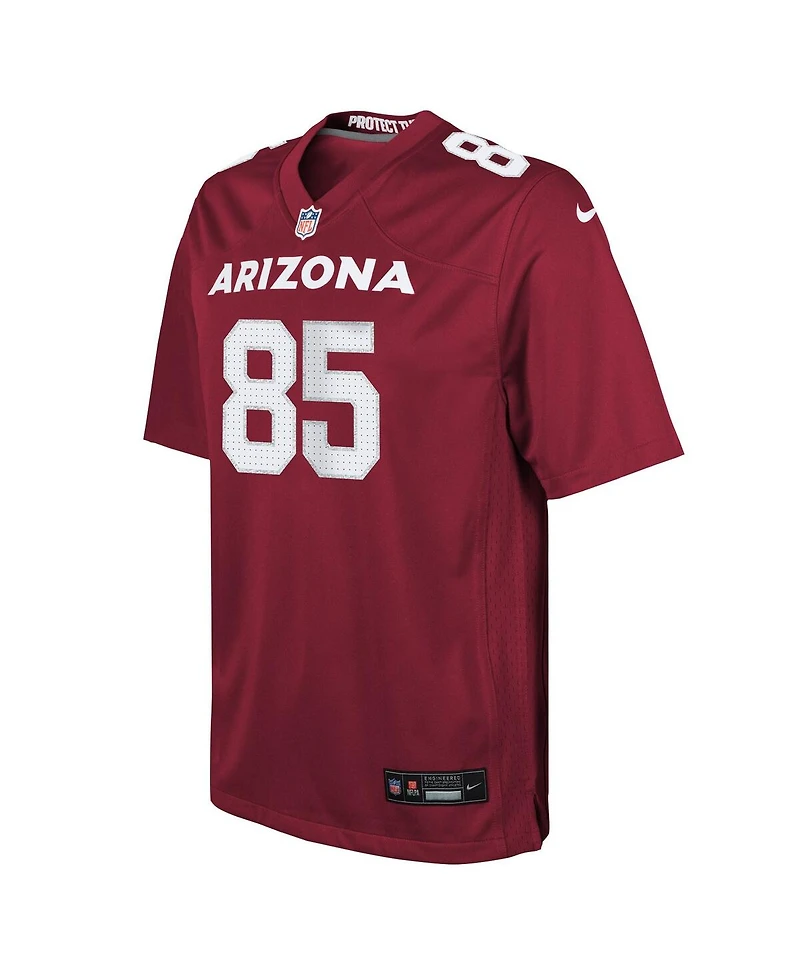 Nike Big Boys and Girls Trey McBride Cardinal Arizona Cardinals Team Game Jersey