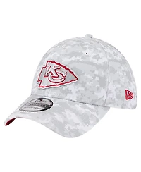 New Era Men's White Kansas City Chiefs 2025 Salute to Service Digital Camo Fan Pack 39THIRTY Flex Hat