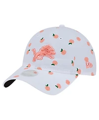 New Era Women's White Detroit Lions Fruit Pattern 9TWENTY Adjustable Hat