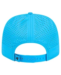 New Era Men's Blue Carolina Panthers Script 9SEVENTY Adjustable Hat