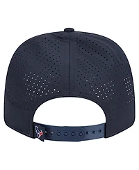 New Era Men's Navy Houston Texans Script 9SEVENTY Adjustable Hat