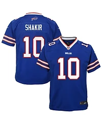 Nike Big Boys and Girls Khalil Shakir Royal Buffalo Bills Team Game Jersey