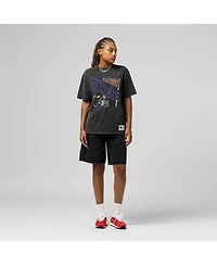 Mitchell & Ness Women's Black Baltimore Ravens Team Dynamic Boyfriend Mineral Wash T-Shirt