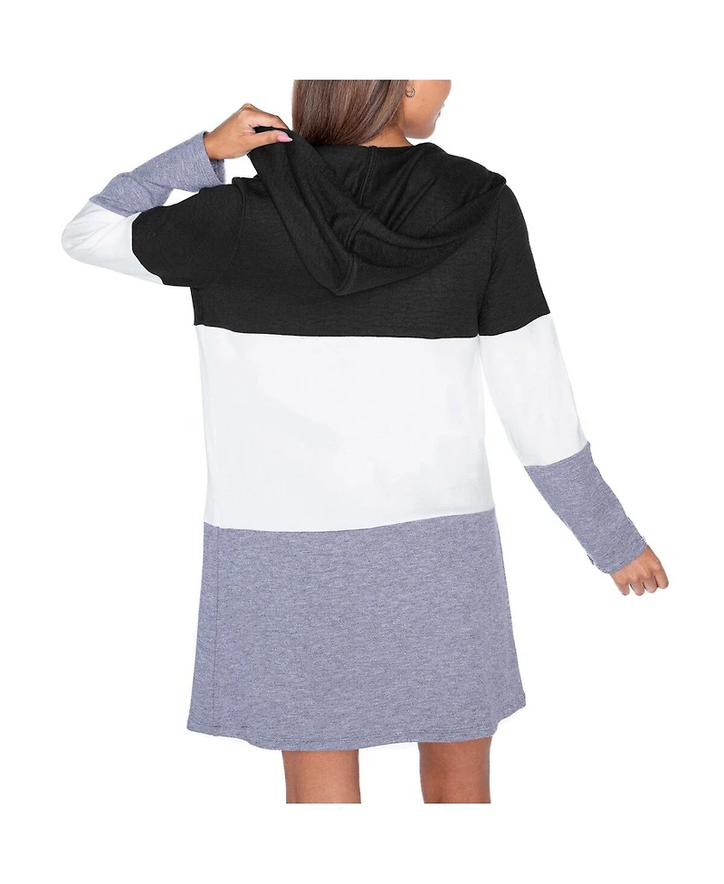 Gameday Couture Women's Black Georgia Bulldogs Color Block Hooded Cardigan