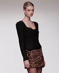 Avec Les Filles Women's Long-Sleeve Top