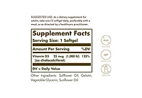 Solgar Vitamin D3 (Cholecalciferol) ,400 Iu ,250 S Gels