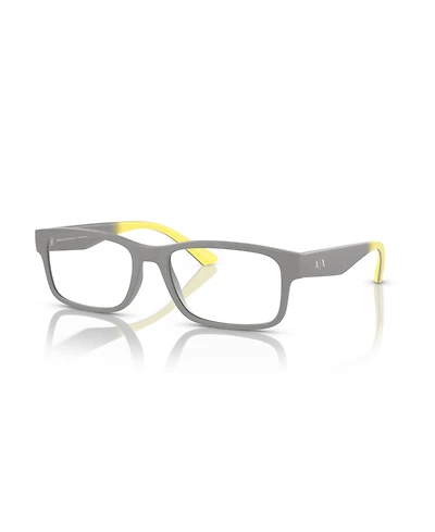 A|X Armani Exchange Men's Square Eyeglasses, AX3106