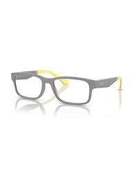 A|X Armani Exchange Men's Square Eyeglasses, AX3106