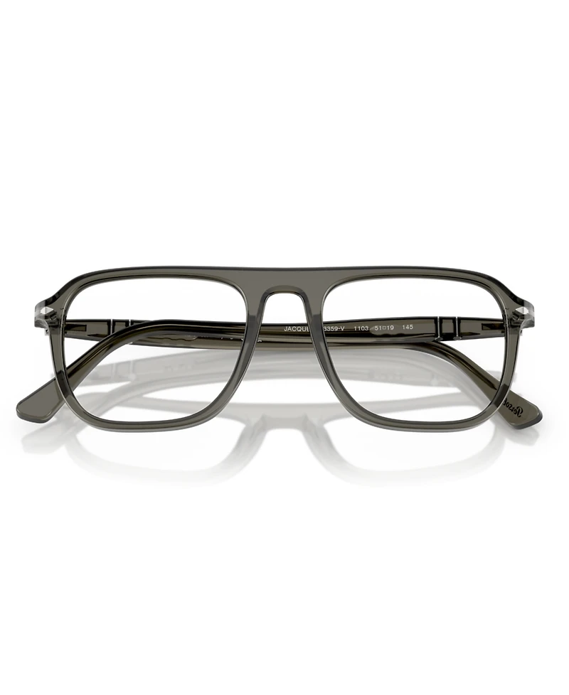 Persol Unisex Square Eyeglasses