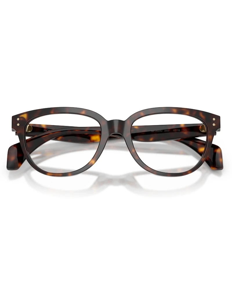 Moncler Unisex Square Eyeglasses