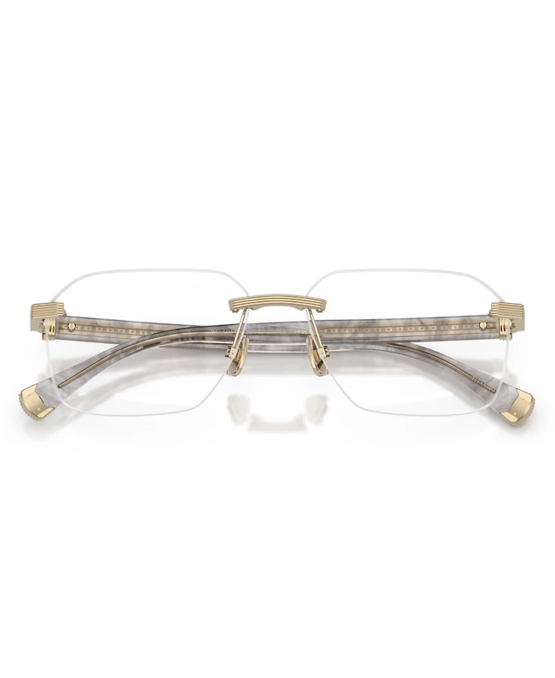 Brunello Cucinelli Men's Square Tyler Eyeglasses, BC1011T