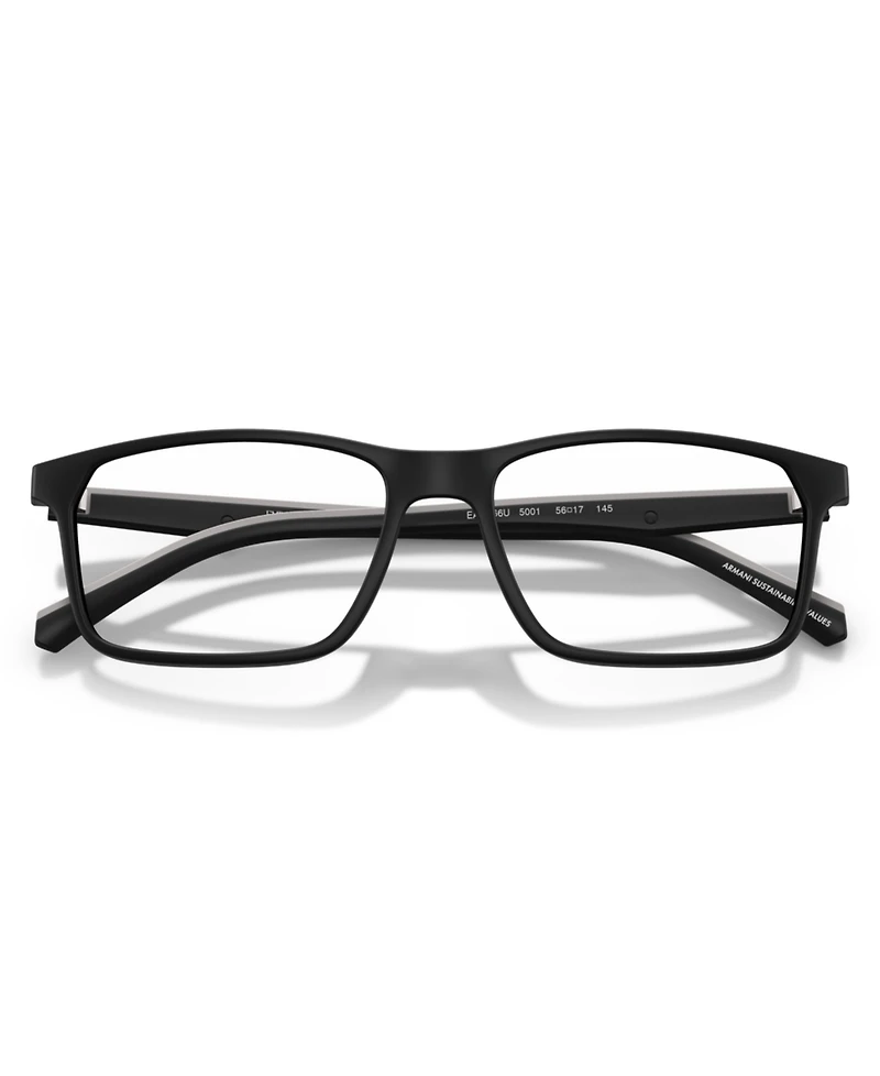 Emporio Armani Men's Square Eyeglasses