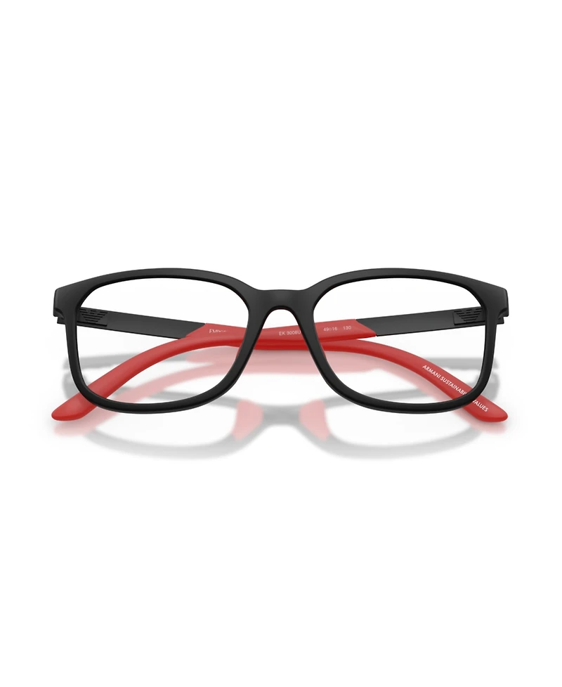 Emporio Armani Kids Men's Square Eyeglasses