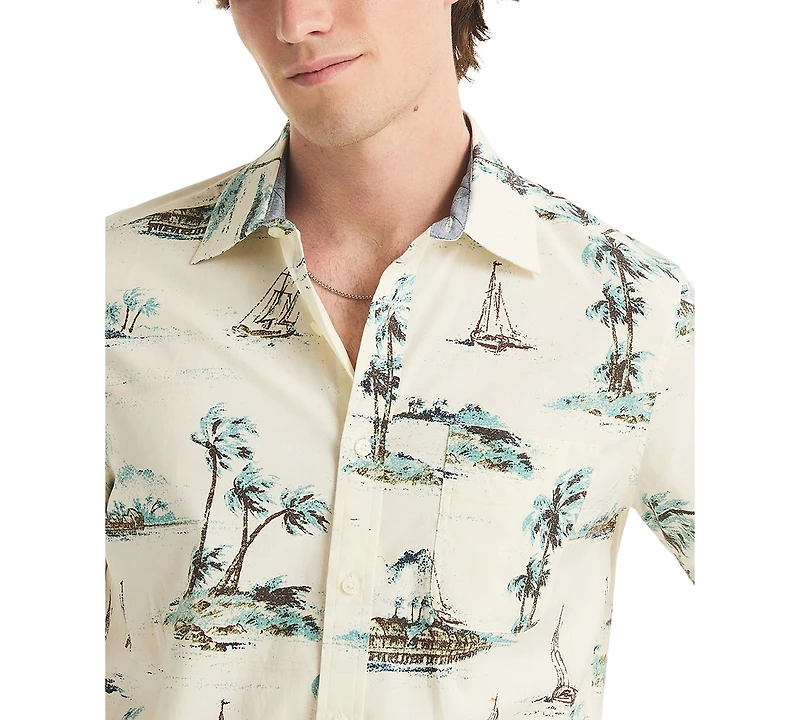 Nautica Men's Short-Sleeve Classic-Fit Shirt