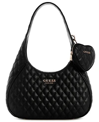 Guess Atabey Zip Top Small Hobo Bag