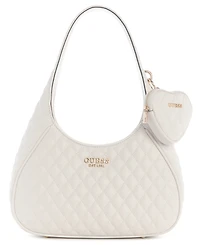 Guess Atabey Zip Top Small Hobo Bag