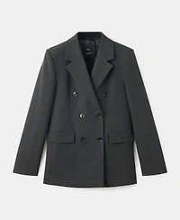 Mango Women's Double-Breasted Suit Blazer