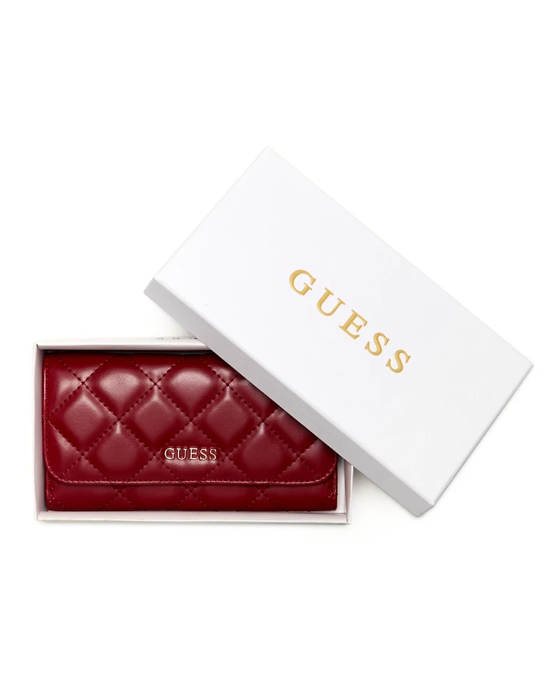 Guess Tinsley Quilted Slim Clutch